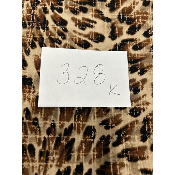 Ruby Rd. Petite Sleeveless Animal Print Top Embellished Black Collar Sz PXL - Picture 9 of 10